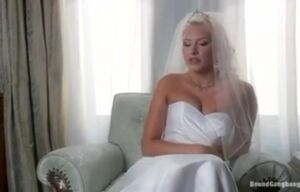 Wedding boink - Bride gets used in front